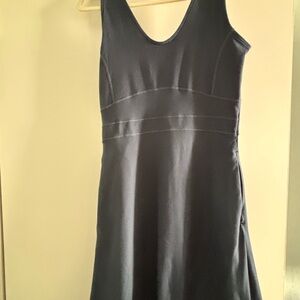 Title Nine Black Sheath Mini Dress Scoop Neck Sleeveless